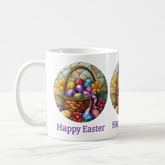 Taza De Café Café de la cesta de Pascua (Izquierda)