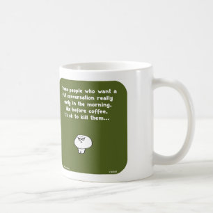 Taza De Café Café de la conversación de la madrugada del vimr