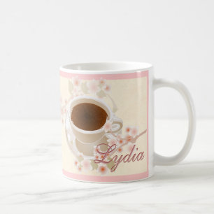 Taza De Café Café de la flor de cerezo