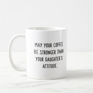 Taza De Café Café de la hija (Chica rosa)