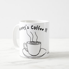 Taza De Café Café de la mamá pagadora de Halloween ☕ Mug