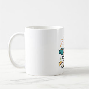 Taza De Café Café de la Momia Arte Divertido de Halloween