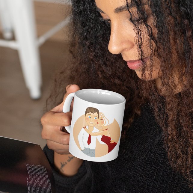 Taza De Café Café de la pareja del beso (Subido por el creador)