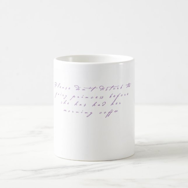 Taza De Café Café de la Princesa Hada (Centro)