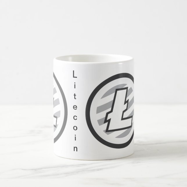 Taza De Café Café de Litecoin Kupa (Centro)