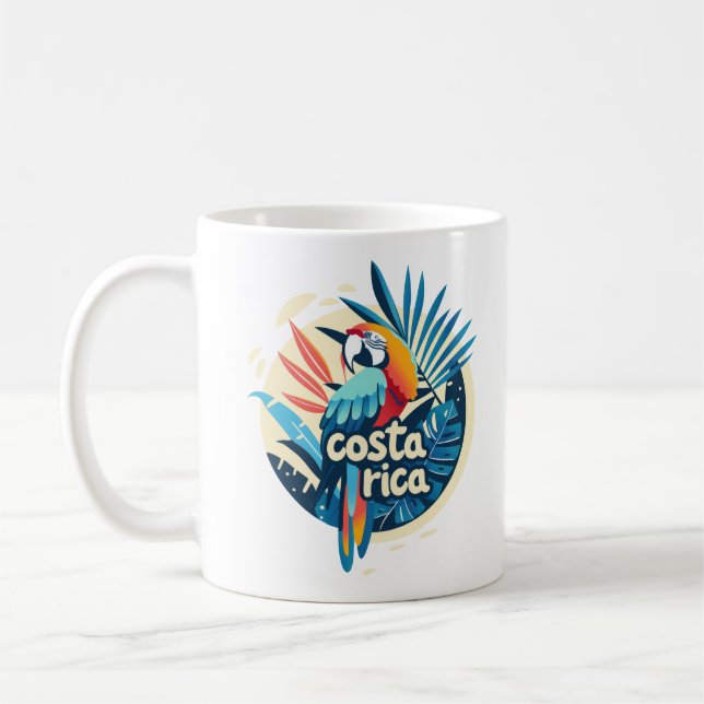 Taza De Café Café de loro de Costa Rica (Izquierda)
