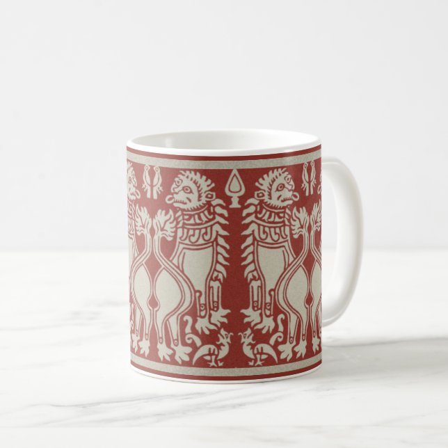 Taza De Café Café de los Leones Rojos Sicilianos (Anverso derecho)