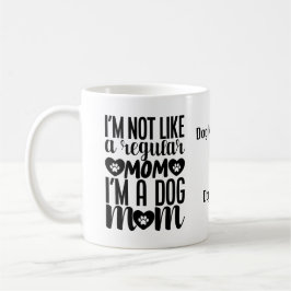 Taza De Café Café de mamá de perro personalizable