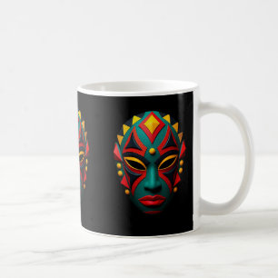 Taza De Café Café de mascara africano
