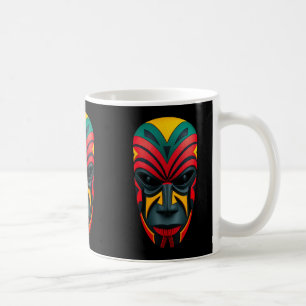 Taza De Café Café de mascara africano