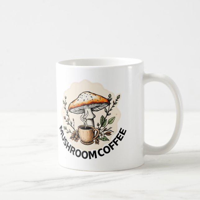 TAZA DE CAFÉ CAFÉ DE MUSHROOM (Derecha)