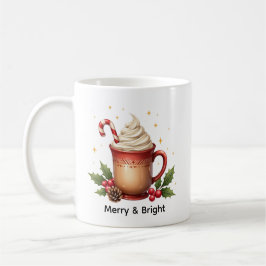 Taza De Café Café de Navidad Alegre y Brillante