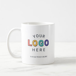 Taza De Café Café de Negocios con Logo Personalizado