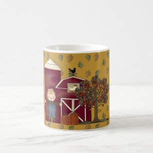 Taza De Café Café de otoño en el país
