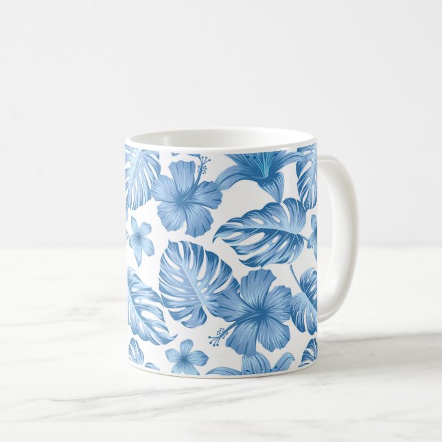 Taza De Café Café de palmas tropicales (Anverso derecho)