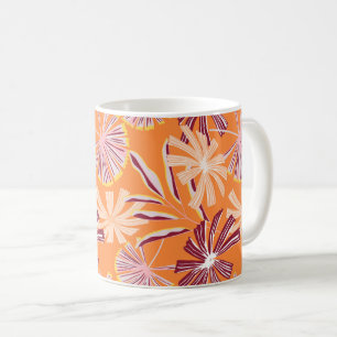 Taza De Café Café de palmas tropicales