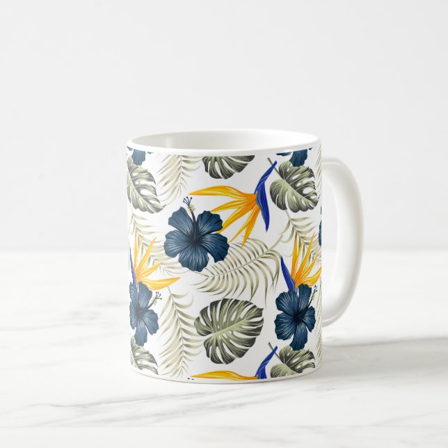 Taza De Café Café de palmas tropicales (Anverso derecho)