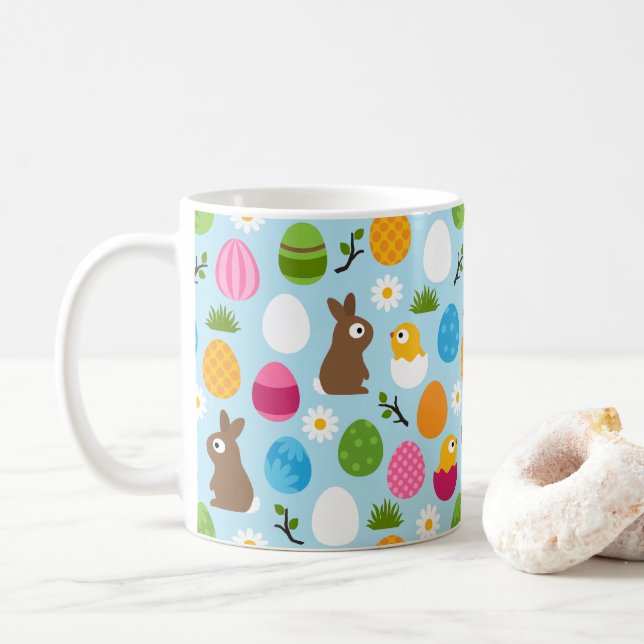 Taza De Café Café de Pascua Mug (Con donut)