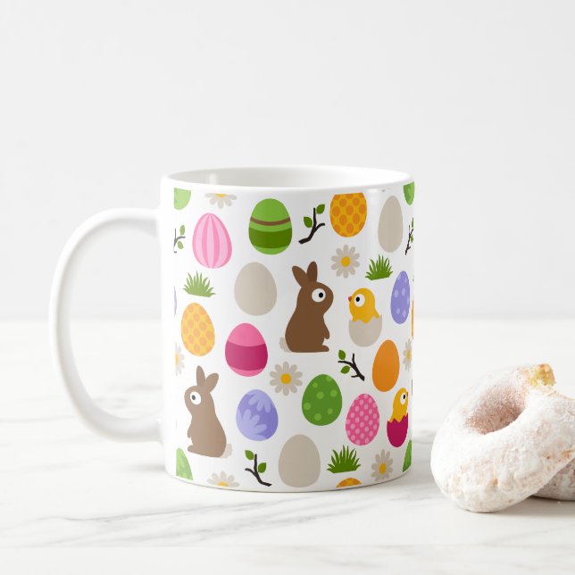 Taza De Café Café de Pascua Mug (Con donut)