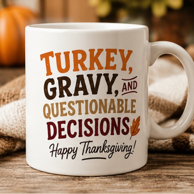 Taza De Café Café de Pavo, Salsa y Decisiones Dudosas (Subido por el creador)