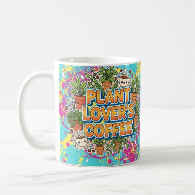 Taza De Café Café de Plant Lover - Café dulce para jardinería (Izquierda)