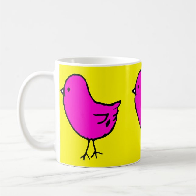 Taza De Café Café de pollo de Pascua de Moda (Izquierda)