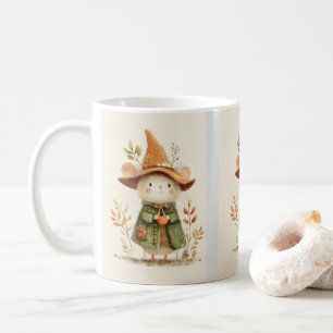 Taza De Café Café de ratón lindo - Un suave arte animal