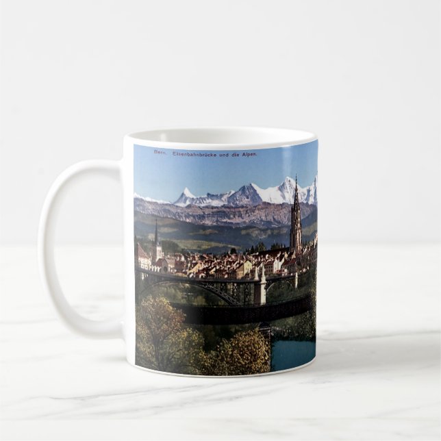 Taza De Café Café de recuerdo Mug - Berna, Suiza (Izquierda)