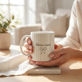 Taza De Café Café de regalo para nuevos padres con nombre perso