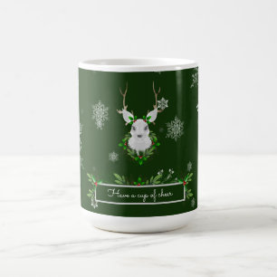 Taza De Café Café de reno verde