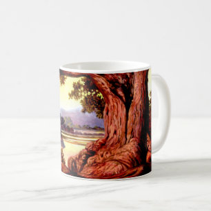 Taza De Café Café de roble sólido Mug