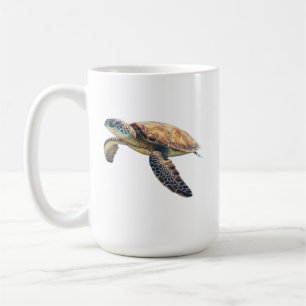 Taza De Café Café de tortuga marina