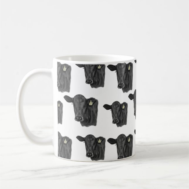 Taza De Café Café de vacas simples (Izquierda)