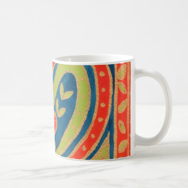 Taza De Café Café decorativo "Heart" (Derecha)