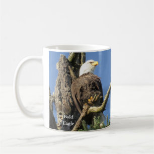 Taza De Café Café del águila calva, mug de BirdingCollectible