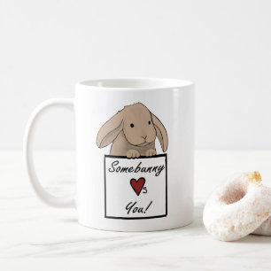Taza De Café ¡Café del conejito/taza del té - Somebunny le a