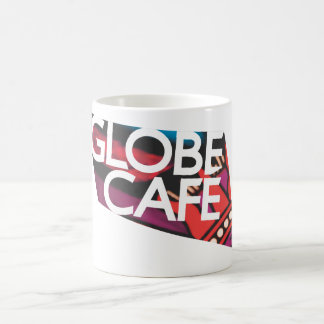 Taza De Café Café del globo multicolor