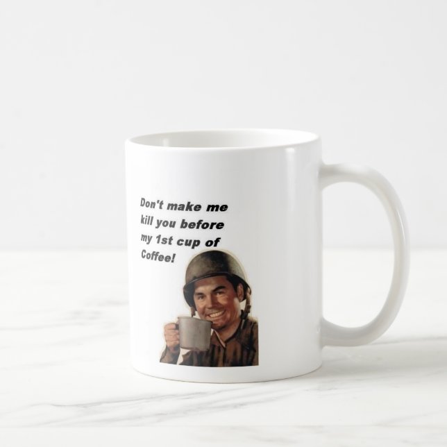 Taza De Café ¡café del hombre del ejército, guardabosques (Derecha)