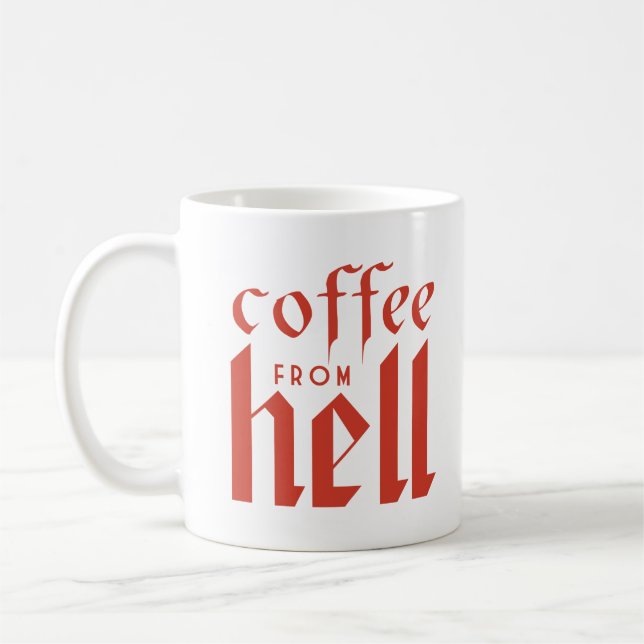 Taza De Café ¡Café del infierno! (Izquierda)
