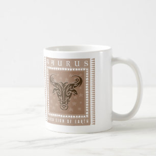 Taza De Café Café del tauro del zodiaco