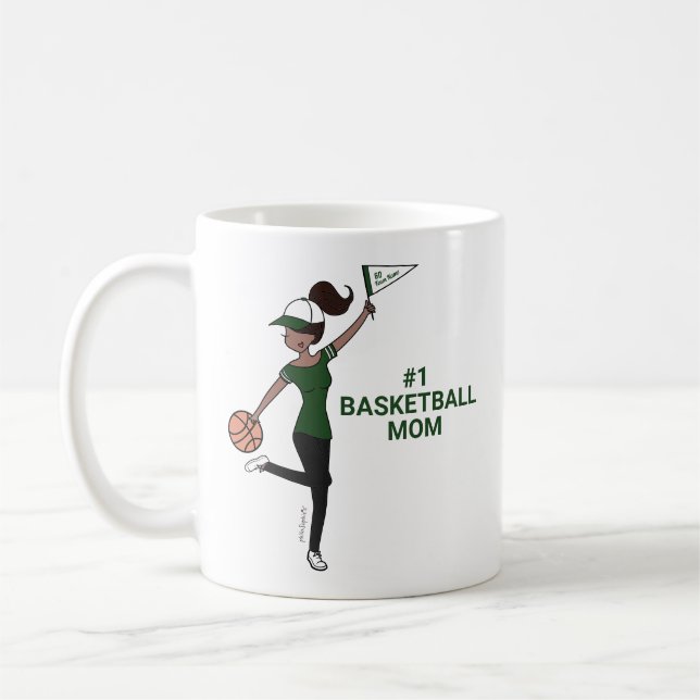 Taza De Café Café del ventilador del baloncesto nº 1 del Avatar (Izquierda)