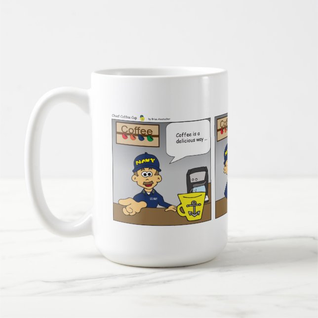 Taza De Café Café delicioso (Izquierda)