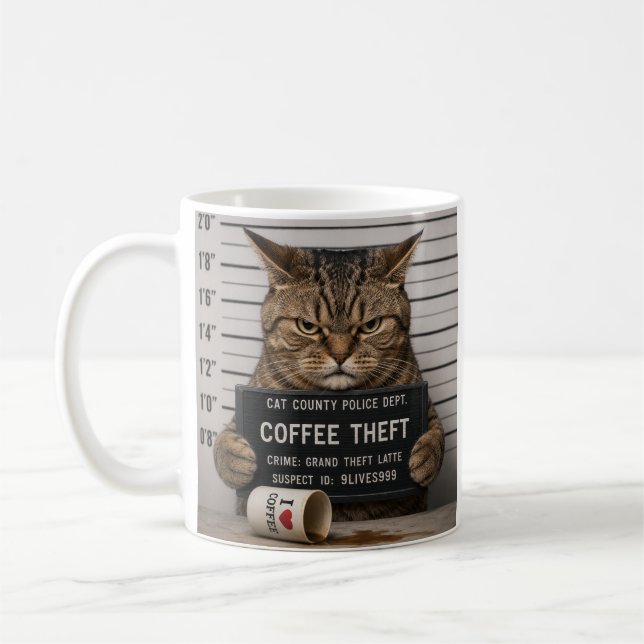 Taza De Café Café Delito (Izquierda)