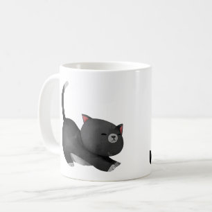 Taza De Café Café Derecha Meow