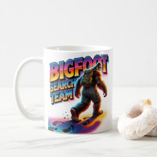 Taza De Café Café Desayuno Equipo de Búsqueda de Bigfoot Sasqua