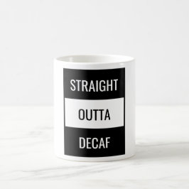 Taza De Café Café directo fuera de café sordo Mug