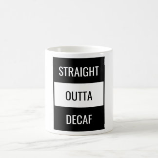 Taza De Café Café directo fuera de café sordo Mug