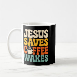 Taza De Café Café Divertido Jesús Creyente Cristiano Fe