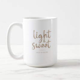 Taza De Café Café dulce y ligero