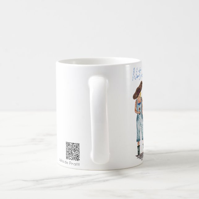 Taza De Café Café dulce y sencillo - Aviso (Mango)